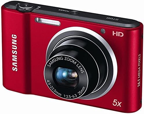 Samsung ST66 16 MP Compact Digital Camera   Red  EC ST66ZZBPRUS 