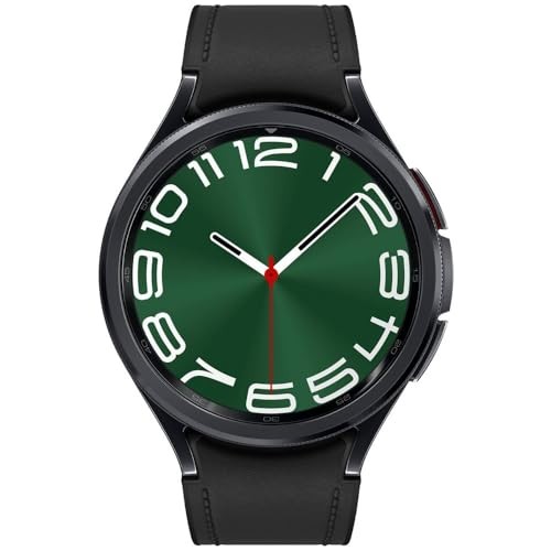 Samsung   Galaxy Watch 6 Classic 47mm LTE   Black SS Case w/Black Leather  Band