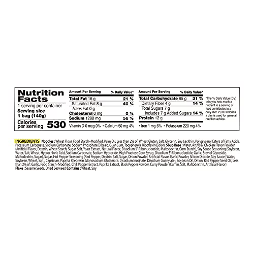 Samyang Buldak  Korean  Hot Spicy Chicken Stir Fried Ramen  Noodles  4 94 oz  Pack of 40