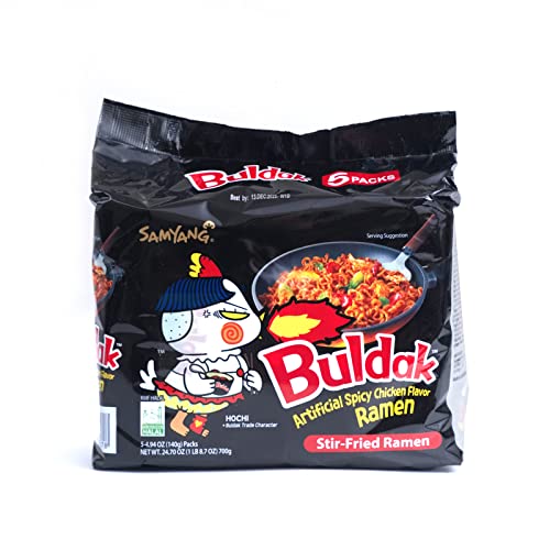 Samyang Habanero Lime Flavor Buldak Ramen Pack of 5