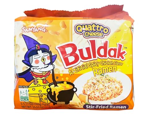 Samyang Habanero Lime Flavor Buldak Ramen Pack of 5