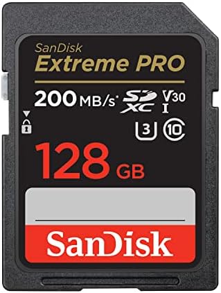 SanDisk 128GB Extreme PRO SDXC UHS I Memory Card   C10  U3  V30  4K UHD  SD Card   SDSDXXD 128G GN4IN