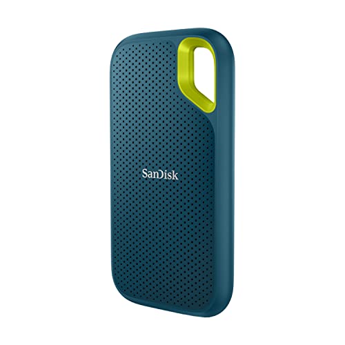 SanDisk 2TB Extreme Portable SSD   Up to 1050MB/s  USB C  USB 3 2 Gen 2  IP65 Water and dust Resistance  Updated Firmware  Monterey   External Solid State Drive   SDSSDE61 2T00 G25M