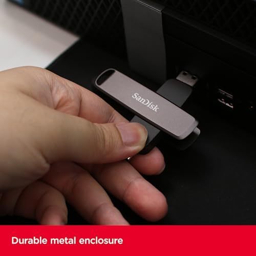 SanDisk 512GB Extreme PRO Dual Drive   Up to 1 000MB/s  USB Type C  and USB Type A  High Performance Flash Drive   SDDDE1 512G G46