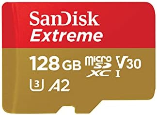 SanDisk 512GB Extreme microSDXC UHS I Memory Card with Adapter   Up to 190MB/s  C10  U3  V30  4K  5K  A2  Micro SD Card   SDSQXAV 512G GN6MA