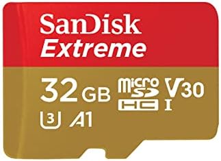 SanDisk 64GB Extreme microSDXC UHS I Memory Card with Adapter   Up to 170MB/s  C10  U3  V30  4K  5K  A2  Micro SD Card   SDSQXAH 064G GN6MA