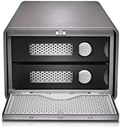 SanDisk Professional 16TB G RAID Mirror   External HDD  RAID with Redundancy  Thunderbolt 3  USB  10Gbps   7200RPM Ultrastar Hard Drive  Up to 250MB/s Read in RAID 1   SDPHH2H 016T NBAAD