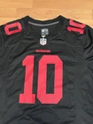 San Francisco 49ers Jimmy Garoppolo men s Jersey Size  S black & Red