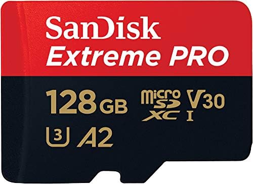 Sandisk SDSQXCD 128G GN6MA Extreme Pro Microsdxc 128gb sd Flsh Adapter 200mb/s 90mb/s A2 C10 V30 U