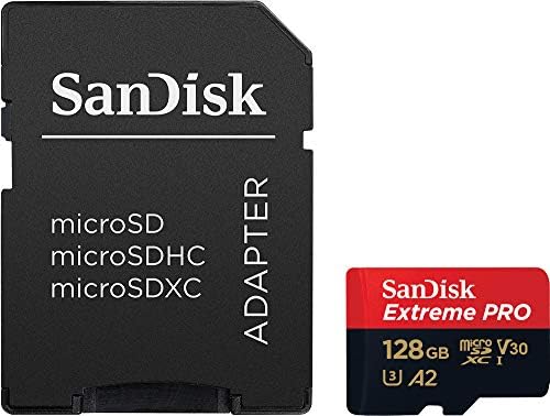 Sandisk SDSQXCD 128G GN6MA Extreme Pro Microsdxc 128gb sd Flsh Adapter 200mb/s 90mb/s A2 C10 V30 U