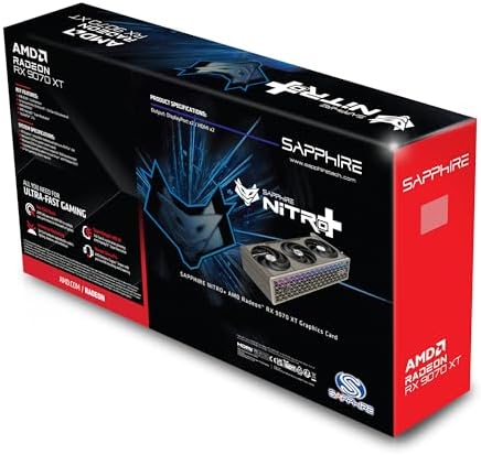 Sapphire Nitro  AMD Radeon  RX 9070 XT Gaming OC 16GB Dual HDMI/Dual DP