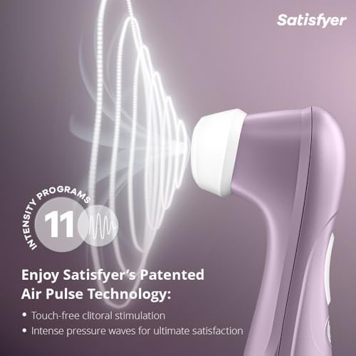 Satisfyer Pro 2 Vibrator Sex Toy   Adult Toys for Women   Suction and Clitoral Stimulation Vibrator   Vibrating Sexual Pleasure Device   Stimulation Vibrators   Female Wellness Tools   Woman Sextoy