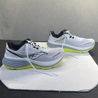 Saucony Hurricane 24 White Black Citron S20934 213 Men s Size 11 Wide Comfort