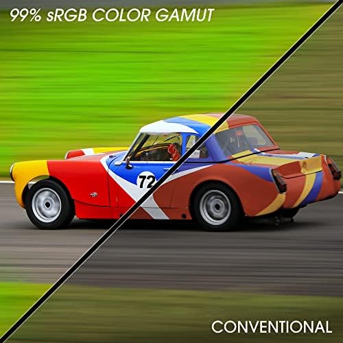 Sceptre 24 inch Prime Monitor Thin 1080p LED Monitor 99  sRGB 2x HDMI VGA Build in Speakers  Machine Black  E248W 19203R 2025 Series