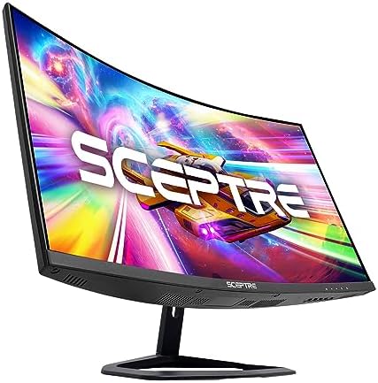 Sceptre New 24 5 inch Gaming Monitor 240 Hz 1ms DisplayPort x2 HDMI x2 100  sRGB AMD FreeSync Premium Build in Speakers  Machine Black 2025  E255B FWD240 Series 