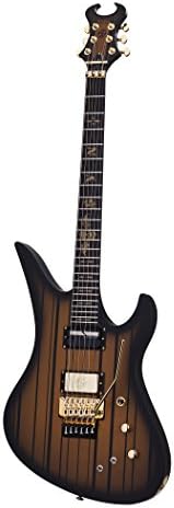 Schecter Synyster Gates Custom S Electric Guitar   Satin Gold Burst