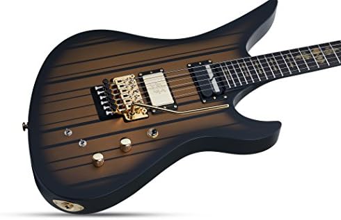 Schecter Synyster Gates Custom S Electric Guitar   Satin Gold Burst