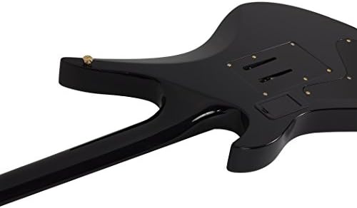 Schecter Synyster Gates Custom S   Black with Gold Stripes