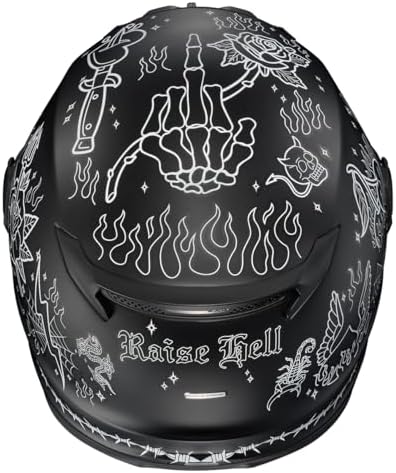 ScorpionEXO Covert FX Full Face Adult Motorcycle Helmet Street Fighter Style   Bluetooth Ready Speaker Pockets DOT ECE Solid  Gloss Black   Large 