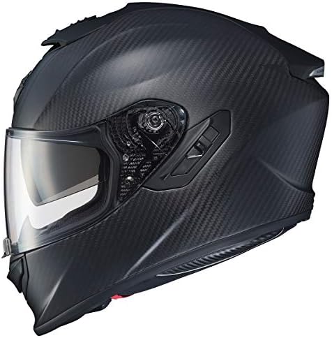ScorpionEXO ST1400 Carbon Fiber Full Face Sport Touring Street Motorcycle Helmet Airfit Sytem Bluetooth Ready Speaker Pockets DOT ECE Approved Adult