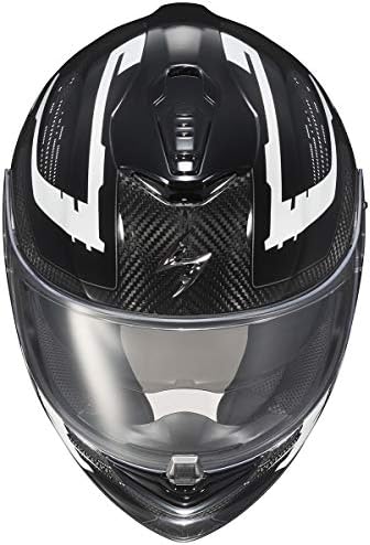 ScorpionEXO ST1400 Carbon Fiber Full Face Sport Touring Street Motorcycle Helmet Airfit Sytem Bluetooth Ready Speaker Pockets DOT ECE Approved Adult