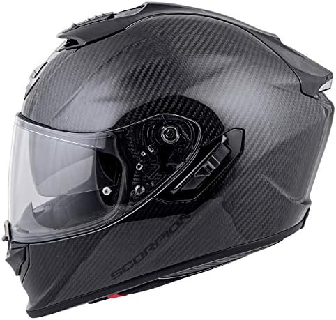 ScorpionEXO ST1400 Carbon Fiber Full Face Sport Touring Street Motorcycle Helmet Airfit Sytem Bluetooth Ready Speaker Pockets DOT ECE Approved Adult