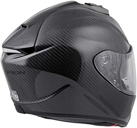 ScorpionEXO ST1400 Carbon Fiber Full Face Sport Touring Street Motorcycle Helmet Airfit Sytem Bluetooth Ready Speaker Pockets DOT ECE Approved Adult