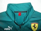 Scuderia Ferrari PUMA Race SDS Teal Zip Up Track Jacket ADULT S Small Pockets