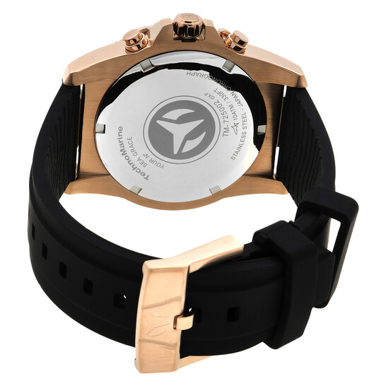 Sea Chronograph Quartz Black Dial Men s Watch