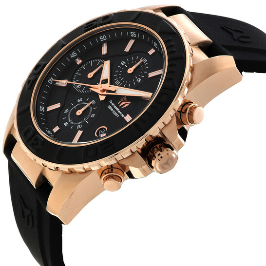 Sea Chronograph Quartz Black Dial Men s Watch