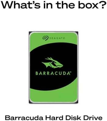 Seagate BarraCuda 8 TB Internal Hard Drive HDD   3 5 Inch SATA 6 Gb/s  5 400 RPM  256 MB Cache for Computer Desktop PC  ST8000DMZ04/004 