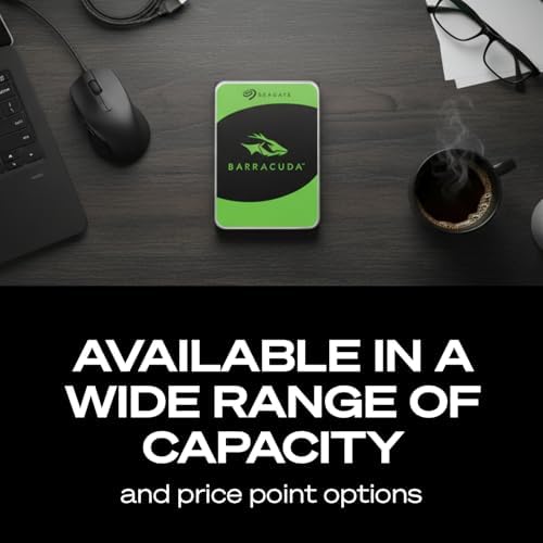 Seagate BarraCuda 8 TB Internal Hard Drive HDD   3 5 Inch SATA 6 Gb/s  5 400 RPM  256 MB Cache for Computer Desktop PC  ST8000DMZ04/004 