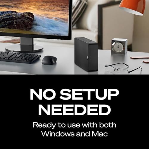 Seagate Expansion 8TB External Hard Drive HDD   USB 3 0  with Rescue Data Recovery Services  STKP8000400 