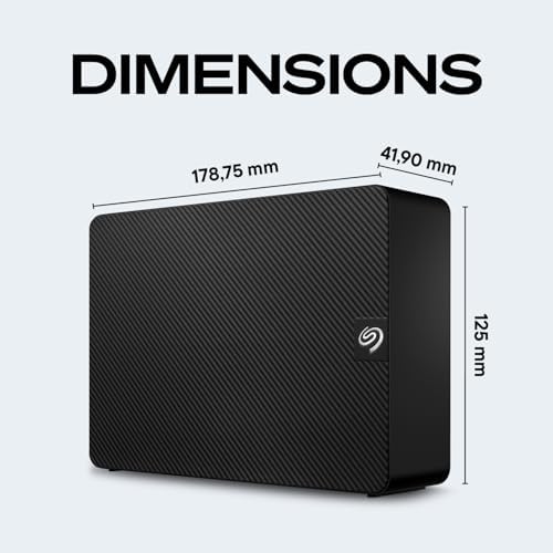 Seagate Expansion 8TB External Hard Drive HDD   USB 3 0  with Rescue Data Recovery Services  STKP8000400 