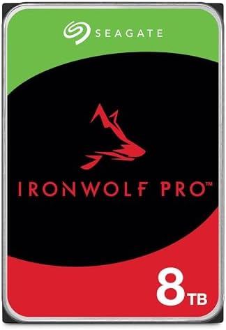 Seagate IronWolf 4TB NAS Internal Hard Drive CMR 3 5 Inch SATA 6Gb/s 5400 RPM 64MB Cache for RAID Network Attached Storage Rescue Services  ST4000VNZ06/006