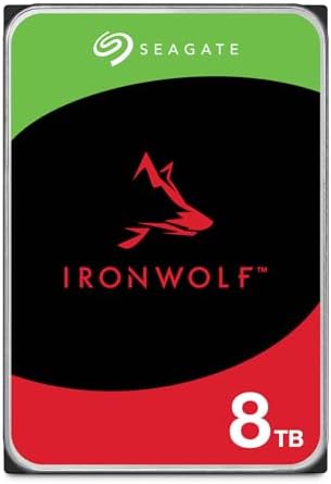 Seagate IronWolf Pro 28TB Enterprise NAS Disco duro interno - CMR 3.5 pulgadas SATA 6Gb/s 7200 RPM 512MB caché para almacenamiento conectado a red RAID, servicios de rescate (ST28000NT000)