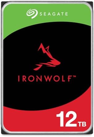 Seagate IronWolf Pro 28TB Enterprise NAS Disco duro interno - CMR 3.5 pulgadas SATA 6Gb/s 7200 RPM 512MB caché para almacenamiento conectado a red RAID, servicios de rescate (ST28000NT000)