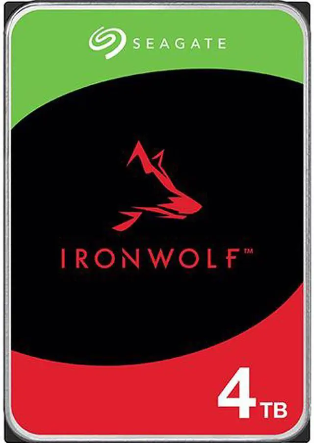 Seagate IronWolf ST4000VN006 4TB 5400 RPM 256MB Cache SATA 6 0Gb/s 3 5" Internal Hard Drive
