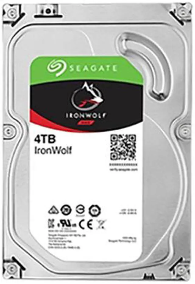 Seagate IronWolf ST4000VN006 4TB 5400 RPM 256MB Cache SATA 6 0Gb/s 3 5" Internal Hard Drive
