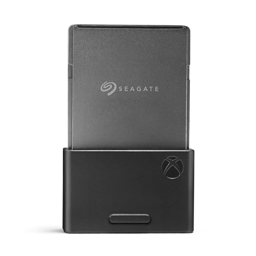 Seagate Storage Expansion Card 2TB Solid State Drive   NVMe SSD for Xbox Series X S  Quick Resume  Plug & Play  Licensed  STJR2000400  Black