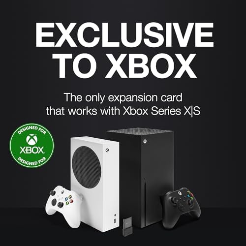 Tarjeta de expansión de almacenamiento Seagate para Xbox Series X|S de 1 TB en estado sólido - SSD de expansión NVMe para Xbox Series X|S (STJR1000400)