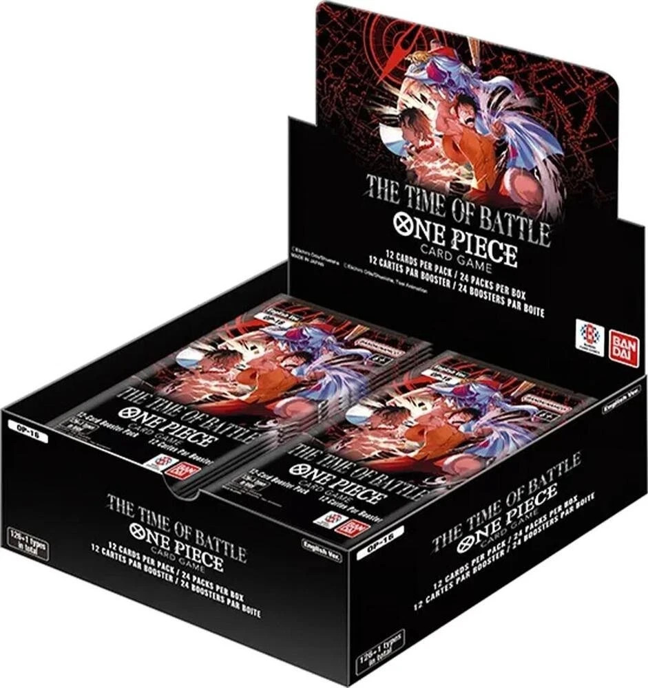 Sealed The Time of Battle Booster Box OP 16 One Piece English