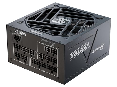 Seasonic Vertex PX 1000W Power Supply ATX 3 1 PCIe 5 1  12V 2x6  12 Years Warranty Cybenetics Platinum A Fully Modular RTX 5090 AMD RX 9000 Ready