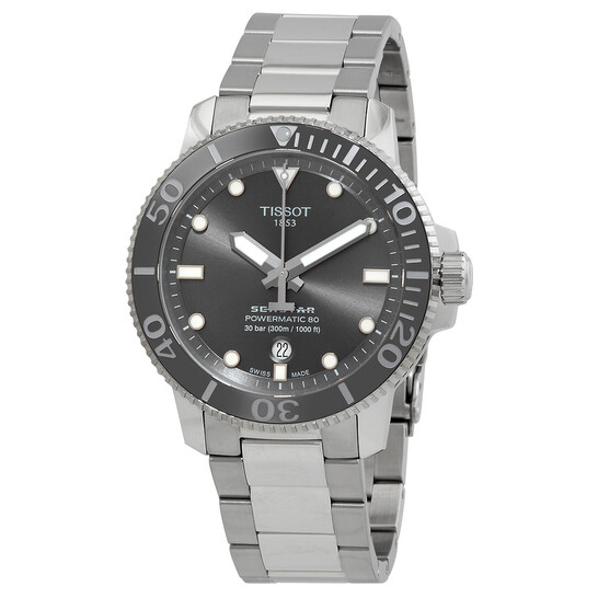 Seastar Automatic Grey Dial Men s Watch