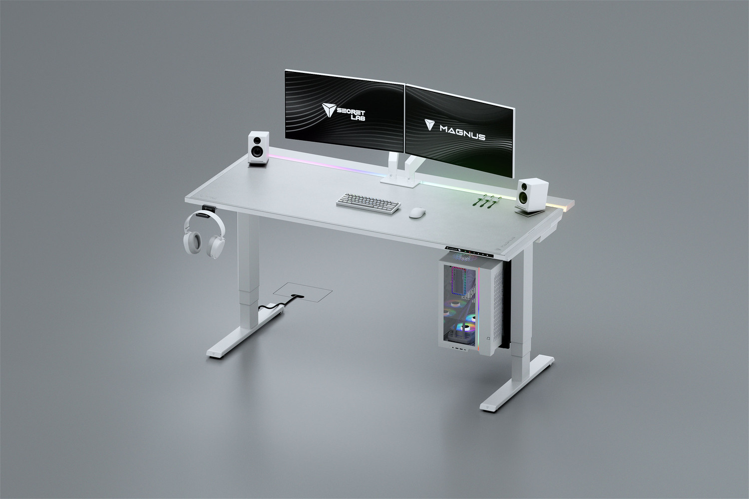 Secretlab MAGNUS Pro XL (White NanoGen™)