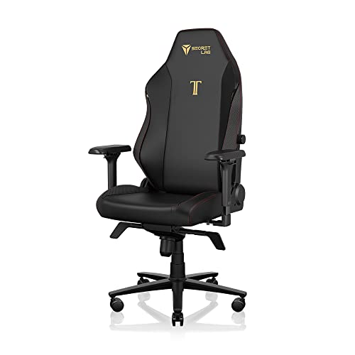 Secretlab Titan Evo Stealth Gaming Chair   Reclining  Ergonomic & Comfortable Computer Chair with 4D Armrests  Magnetic Head Pillow & 4 Way Lumbar Support   Black   Leatherette