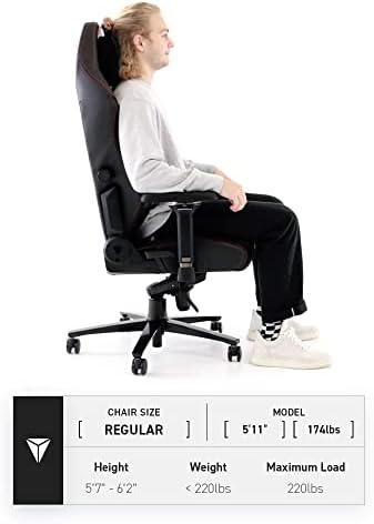 Secretlab Titan Evo Cyberpunk 2077 Gaming Chair   Reclining   Ergonomic & Comfortable Computer Chair with 4D Armrests   Magnetic Head Pillow & 4 Way Lumbar Support   Yellow/Black   Leatherette