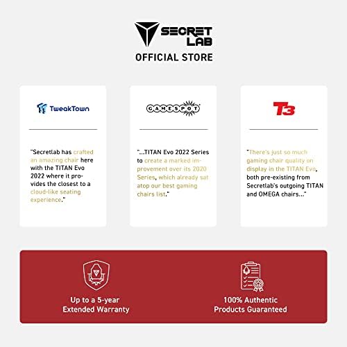 Secretlab Titan Evo Cyberpunk 2077 Gaming Chair   Reclining   Ergonomic & Comfortable Computer Chair with 4D Armrests   Magnetic Head Pillow & 4 Way Lumbar Support   Yellow/Black   Leatherette