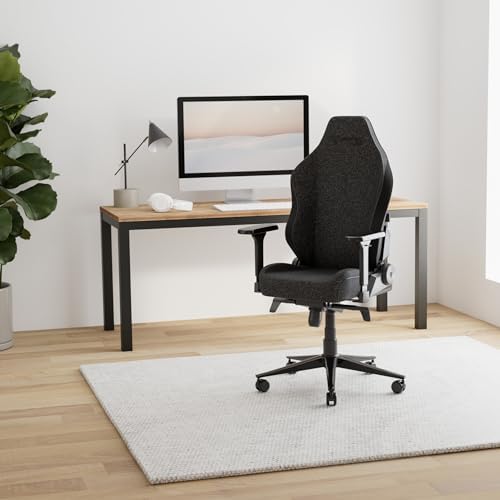 Secretlab Titan Evo Black3 Gaming Chair   Reclining  Ergonomic & Heavy Duty Computer Chair with 4D Armrests  Magnetic Head Pillow & Lumbar Support   Big and Tall Up to 395 lbs   Black   Fabric