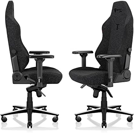 Secretlab Titan Evo Black3 Gaming Chair   Reclining  Ergonomic & Heavy Duty Computer Chair with 4D Armrests  Magnetic Head Pillow & Lumbar Support   Big and Tall Up to 395 lbs   Black   Fabric